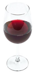 red wine glass Napa Valley Taste For Knowledge Wine Auction