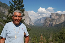 Marshall in his homeland, Yosemite