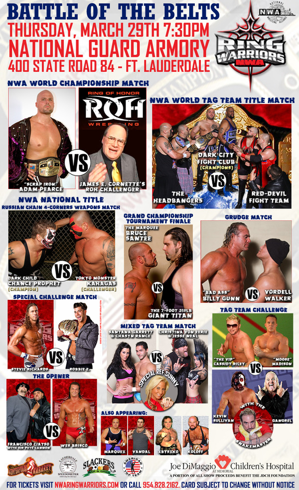 NWA Ring Warriors Battle of the Belts