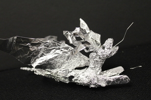 Aluminum Foil Sculpture 044 2