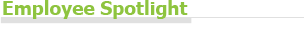 Employee Spotlight