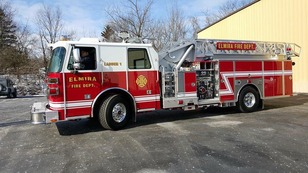 Elmira Fire Dept.ladder trucks Elmira Fire Dept.ladder trucks