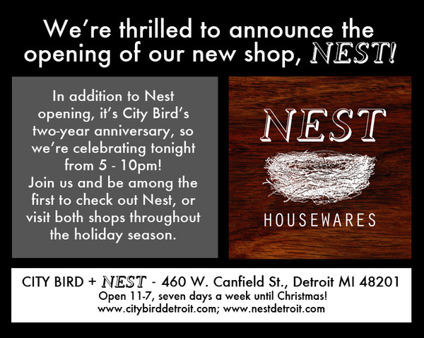 Nest Opening Email Blast