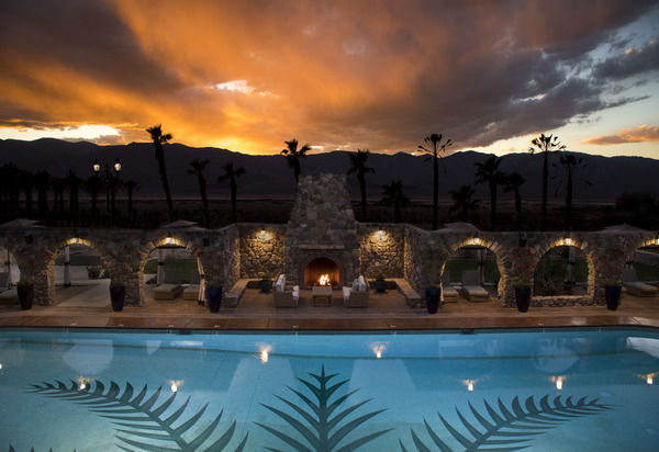 Oasis-Inn Pool Dusk Oasis-Inn Pool Dusk