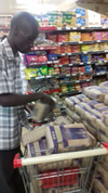 grocery shopping in Kenya