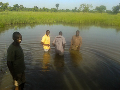 baptism in Uganda