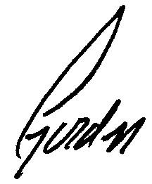 Gordon''''''''s signature