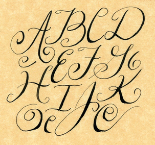 Calligraphy Fancy Letters