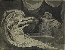 Fuseli_Kriemhild at the Wake of Siegfried