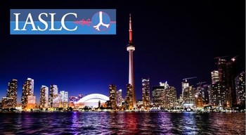 IASLC Logo on Toronto Skyline
