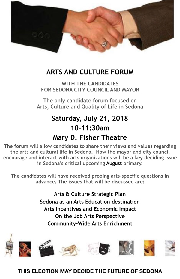 Arts and Cultural Forum @ Mary D Fisher Theatre