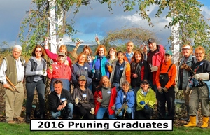 2016 pruning graduates