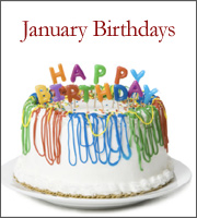 January Birthdays