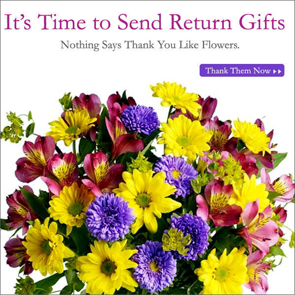 It's Time to Send Return Gifts!
