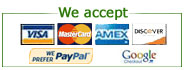 We Accept all Cards
