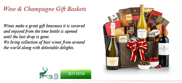 Wine & Champagne Gift Baskets