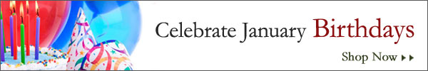 Celebrate January Birthdays