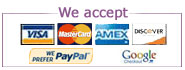 We Accept all Cards