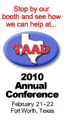 TAAD 2010 Annual Conference