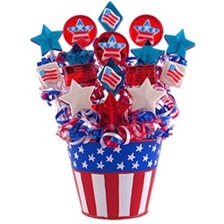 american dream lollipop bouquet