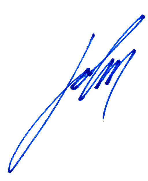 sign john blue