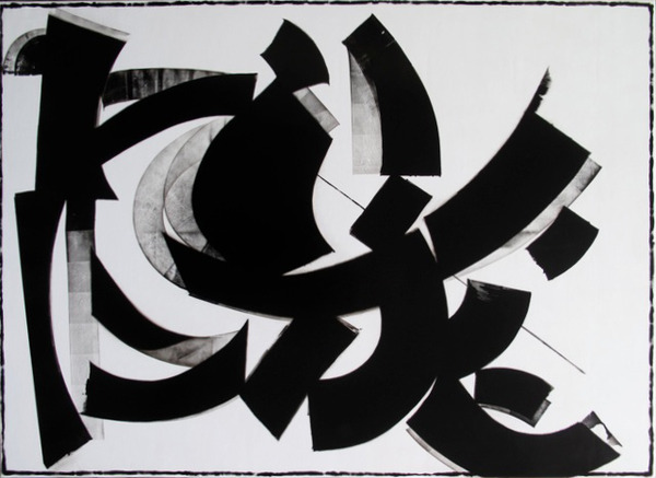Composition no. 2 after Caravaggio  horizntal version 60x84