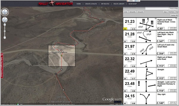 Road Type image with border