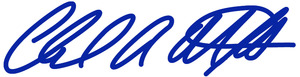 Chuck's signature