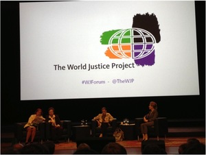 Justice Ruth Ginsberg at the World Justice Project Justice Ruth Ginsberg at the World Justice Project