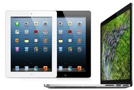 MacBooks and iPads