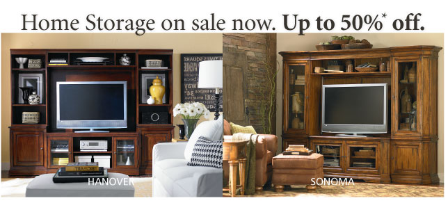 Up to 50%* off Home Storage.