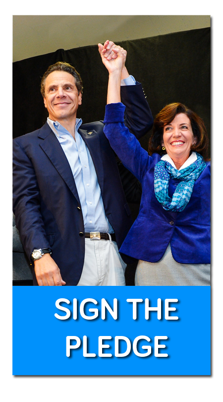 SIGN THE PLEDGE - Gov Cuomo and Kathy Hochul