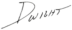 Signature - Dwight White BG