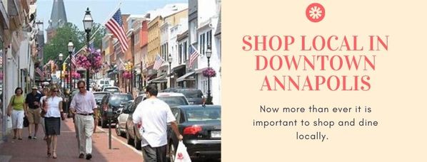 Shop Local in downtown Annapolis