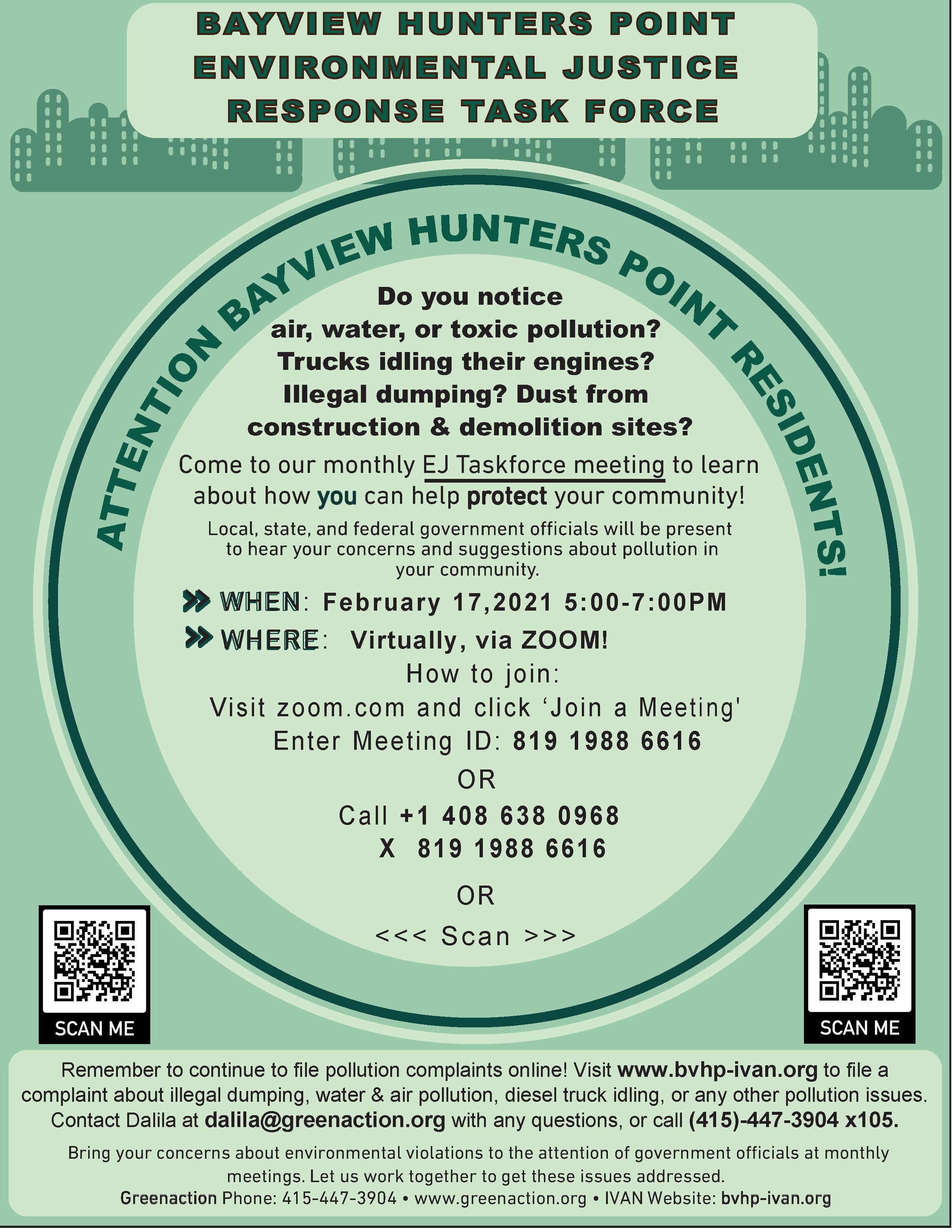 BVHP EJ Task Force Flyer 2.17.21 BVHP EJ Task Force Flyer 2.17.21