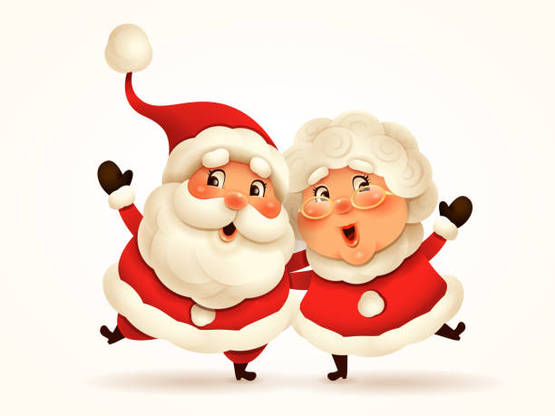 Santa and Mrs. Claus