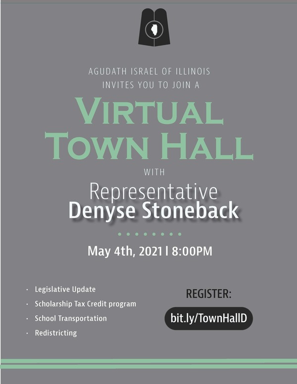 Virtual Town Hall with Rep Stoneback print