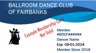 BDCF Membership Card Example 2
