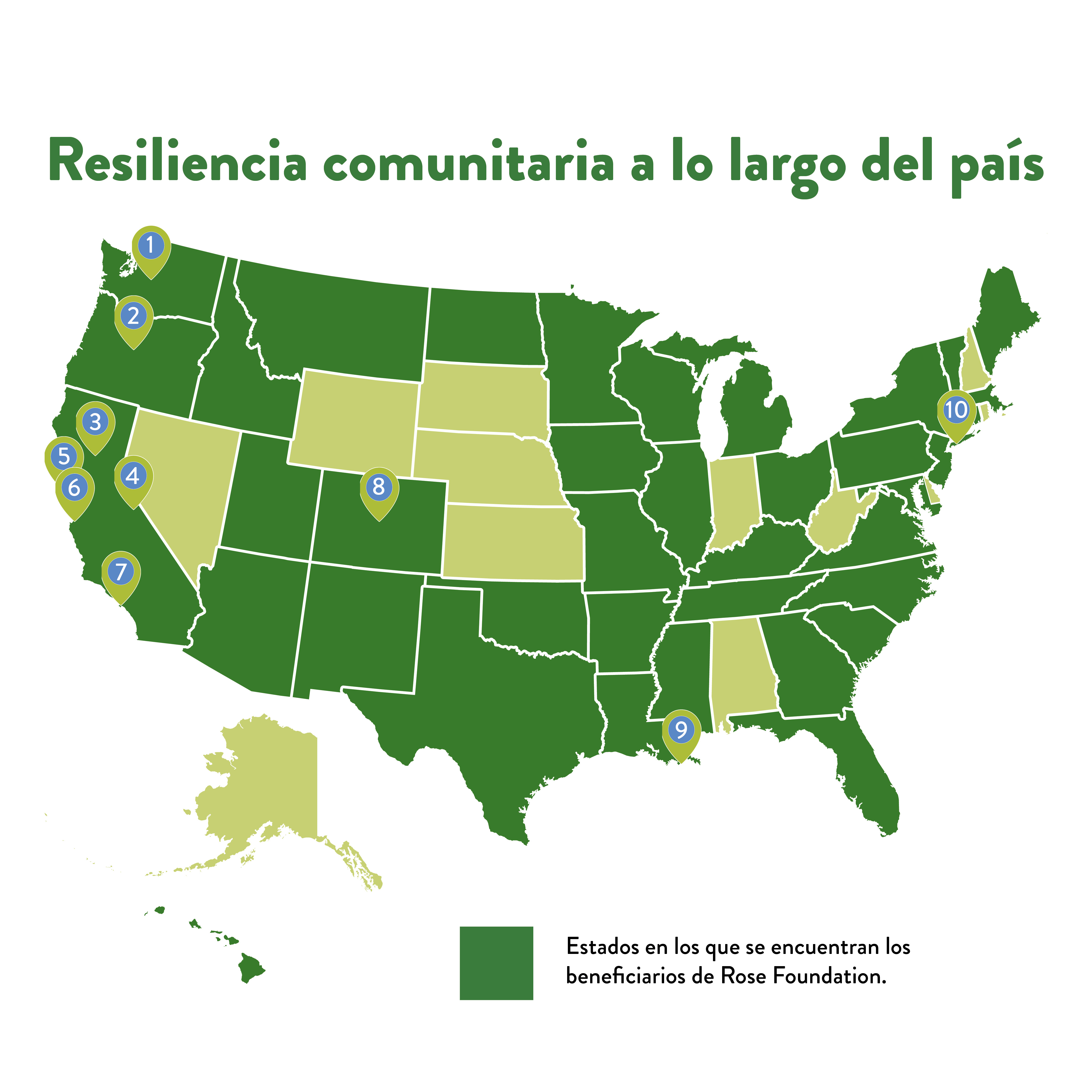 Resiliencia comunitaria a lo largo del país