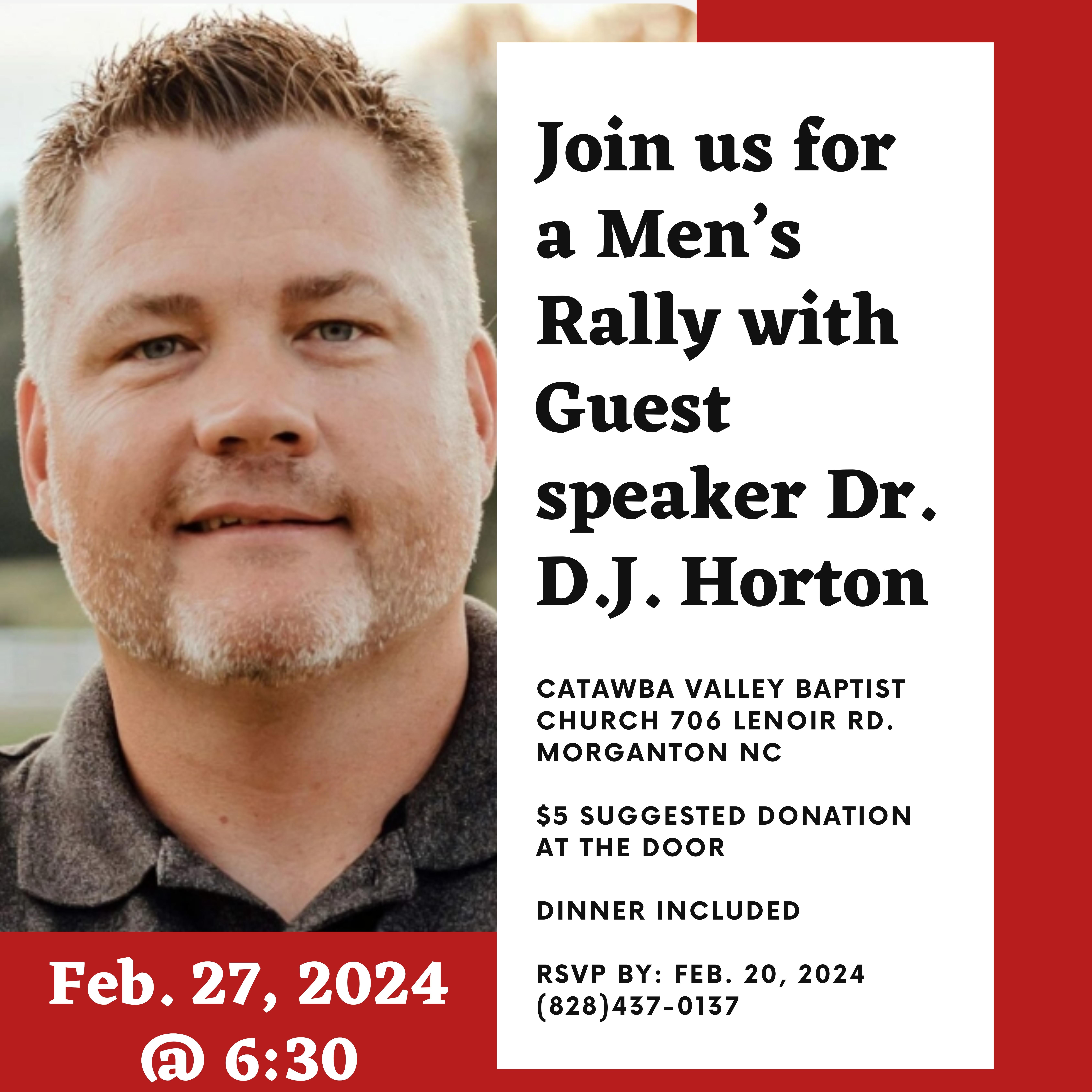 Men's Rally - Feb