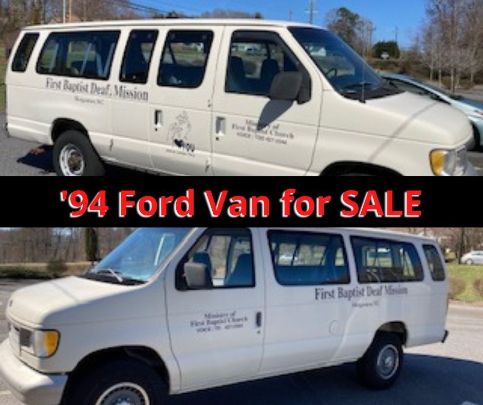 '94 Ford Van for SALE