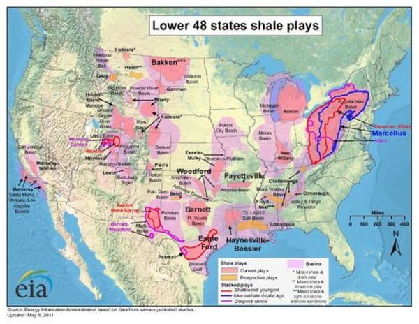 Lower 48 Shale Plays 